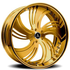 28" ARTIS FORGED WHEELS AVENUE GOLD RIMS 4sets