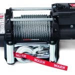 Warn 47801 12 Volt 15000 Lb Cap 90 Ft Wire Rope Roller Fairlead Wired Remote90 Ft Wire Rope Roller Fairlead Wired Remote