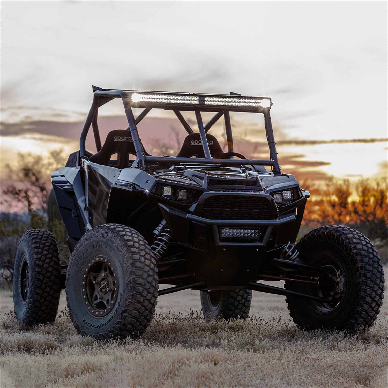 RIGID Industries 290413 Rigid Adapt E-Series Led Light Bar With 3 Lighting Zones And Gps Module, 50 Inch