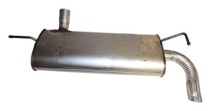 Crown Automotive Jeep Replacement 5147215AD Muffler For 2012-2018 Jeep Jk Wrangler W/ 3.0l Gasoline & 3.6l Engines