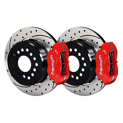 Wilwood 140-7140-DR FDL P/S P-B Kit, Drilled-Red