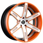 26" LEXANI FORGED WHEELS LF-LUXURY LZ-725 AQUA CUSTOM FINISH FORGED RIMS 4 sets