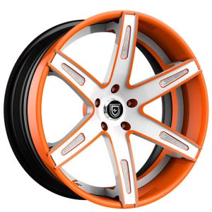 26" LEXANI FORGED WHEELS LF-LUXURY LZ-725 AQUA CUSTOM FINISH FORGED RIMS 4 sets