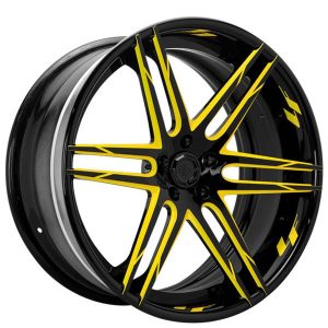 24" LEXANI FORGED WHEELS LF-SPORT LZ-106 CUSTOM FINISH FORGED RIMS 4 sets