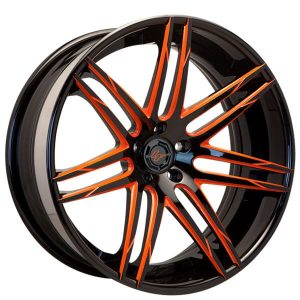 24" LEXANI FORGED WHEELS LF-SPORT LZ-107 CUSTOM FINISH FORGED RIMS 4sets