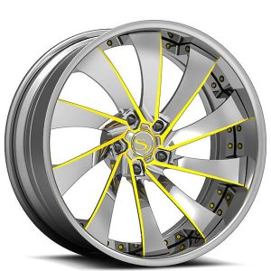 26" SAVINI FORGED WHEELS SV81 CUSTOM FINISH FORGED RIMS 4 sets
